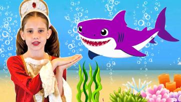 Baby Shark Dance with Princesses and Fairytale Friends